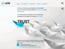 Tablet Screenshot of ldw-w.com